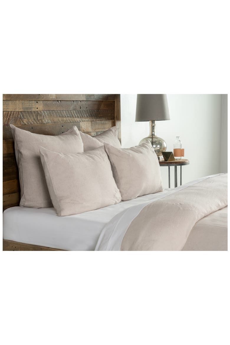 Heirloom Linen Duvet Cover, Main, color, NATURAL