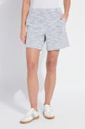 Lysse Lily Pull-On Mid Thigh Summer Tweed Shorts