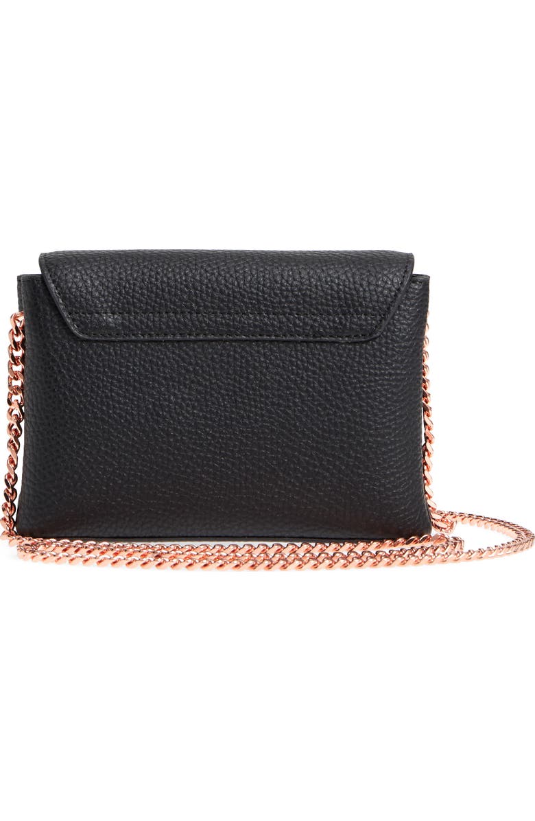 Ted Baker London Bow Leather Crossbody Bag, Alternate, color,