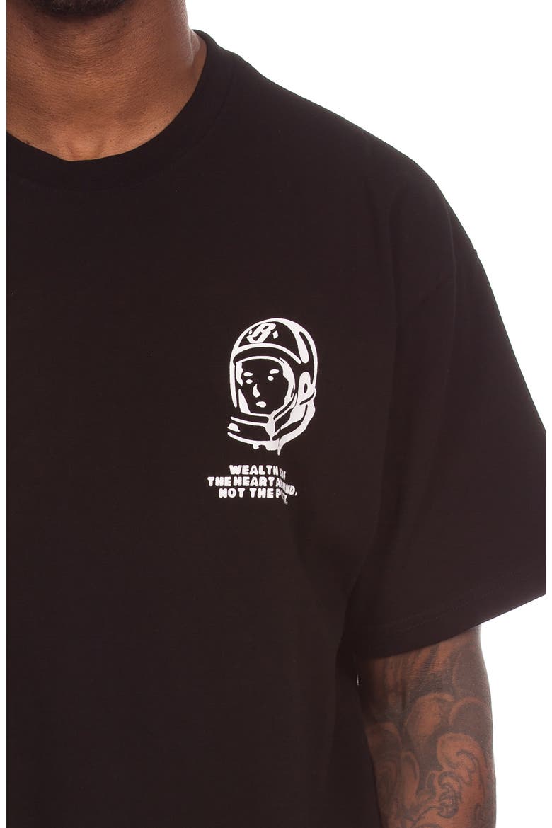 Text Graphic T-Shirt, Alternate, color, BLACK
