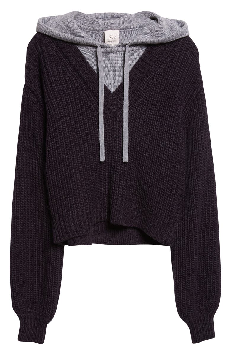 Cinq à Sept Deidre Hoodie, Alternate, color,