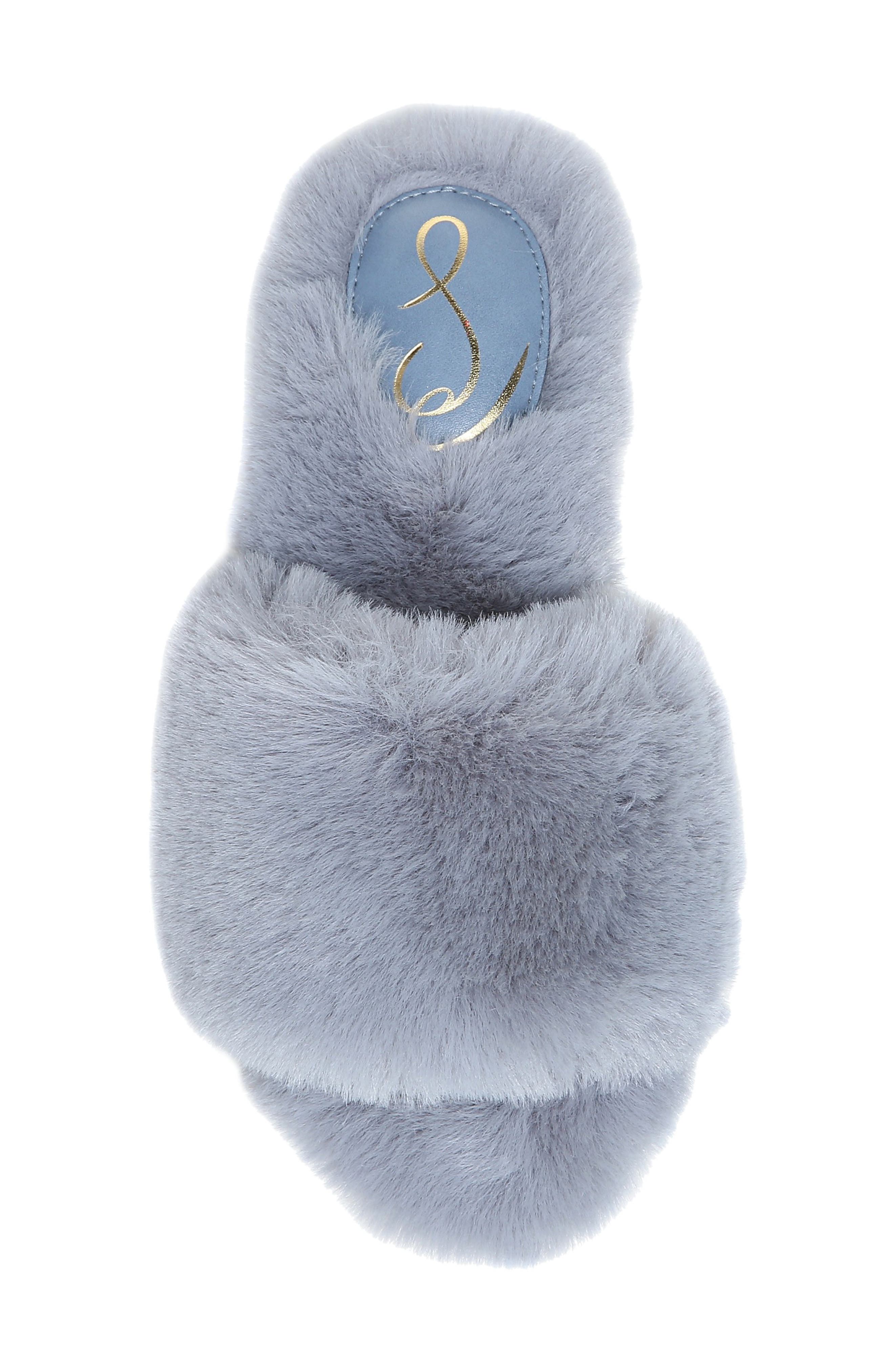 Sam Edelman Jinnie Faux Fur Slipper, Alternate, color, 