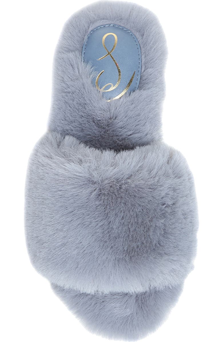 Sam Edelman Jinnie Faux Fur Slipper, Alternate, color,