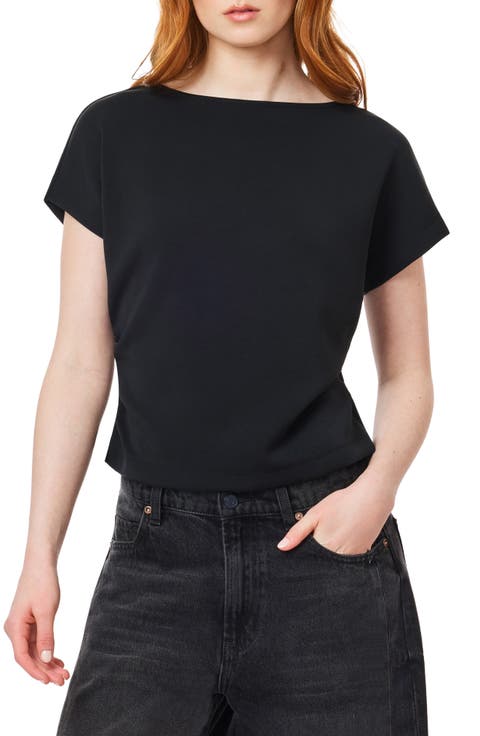 Ruched Side Seam T-Shirt