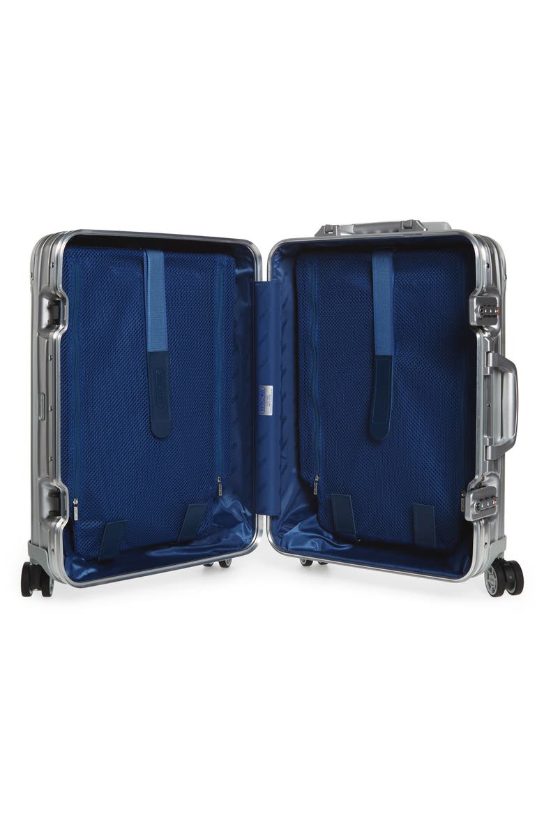 Topas 22-Inch Cabin Multiwheel® Aluminum Carry-On, Alternate, color, SILVER