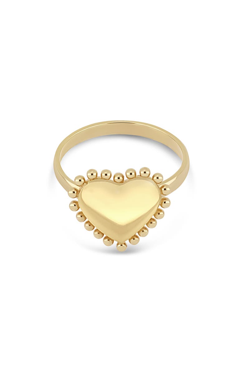 Bony Levy 14K Gold Heart Ring, Alternate, color, 14Ky