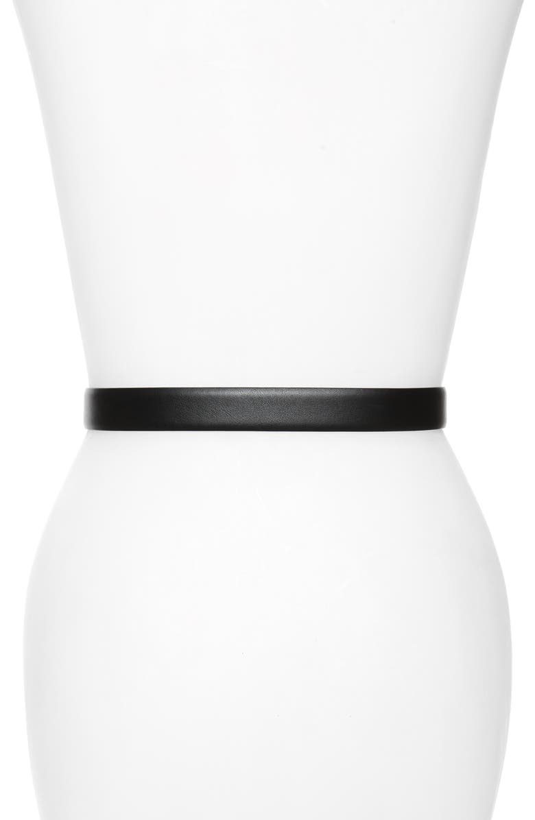 FERRAGAMO Salvatore Ferragamo New Vara Bow Leather Belt, Alternate, color, 