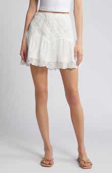 Melissa Lace Trim Skirt