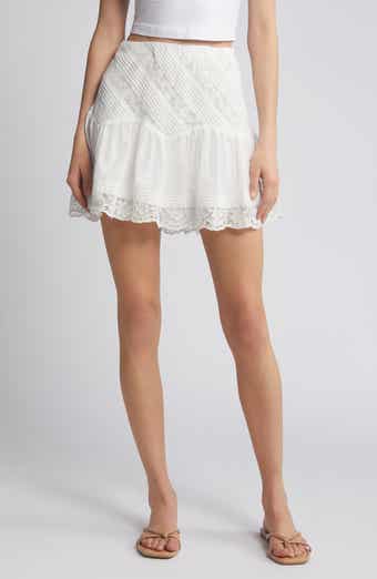 Melissa Lace Trim Skirt