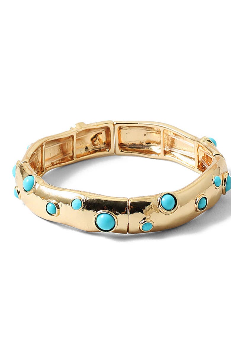 Erin McDermott Jewelry Into the Horizon Necklace, Main, color, Blue