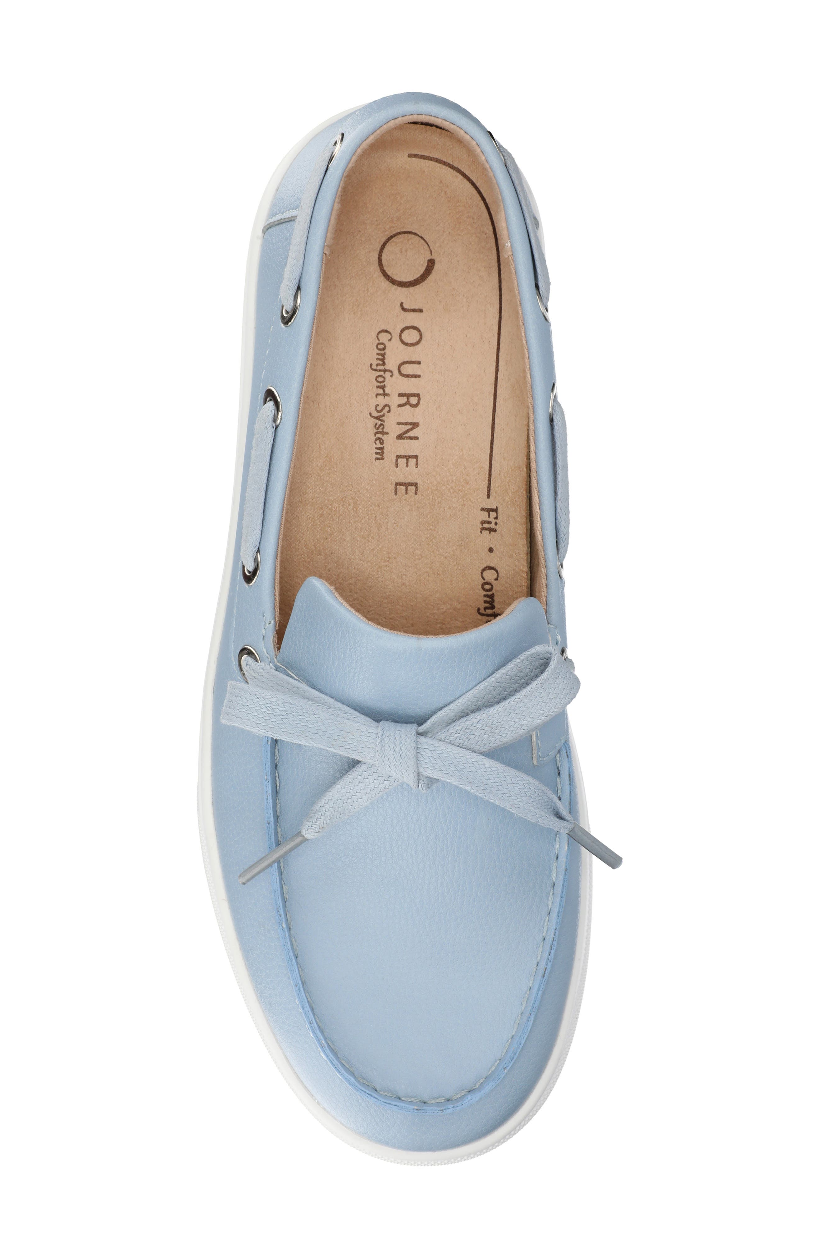 Journee Collection Annamaria Loafer, Alternate, color, Sky Blue