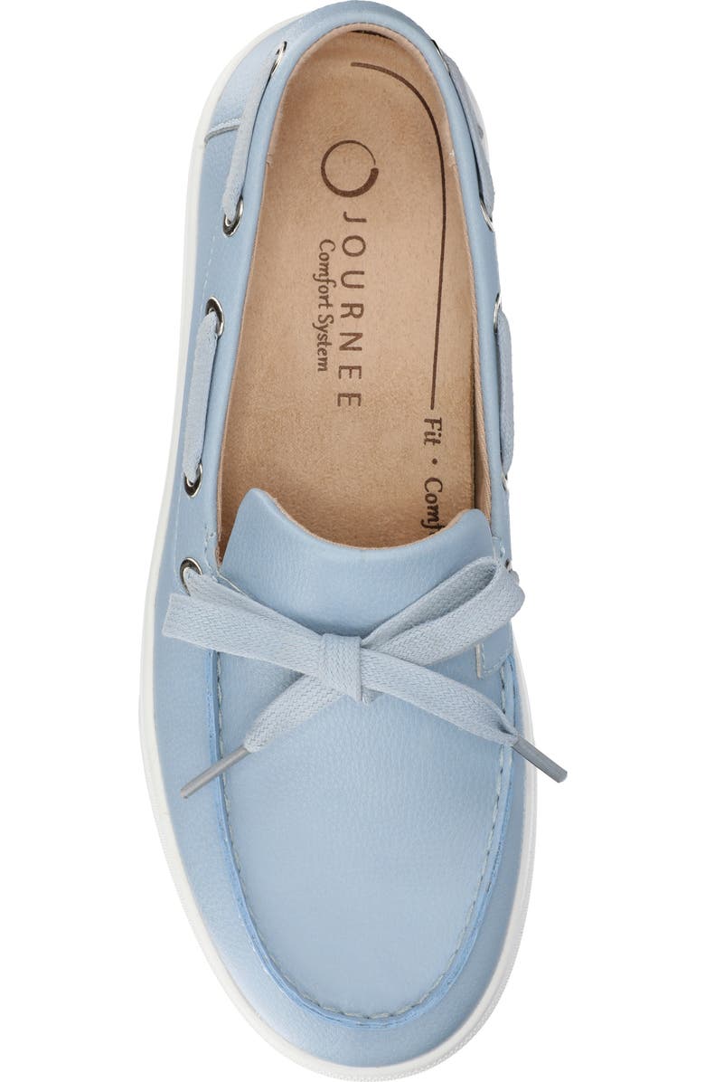 Journee Collection Annamaria Loafer, Alternate, color, Sky Blue