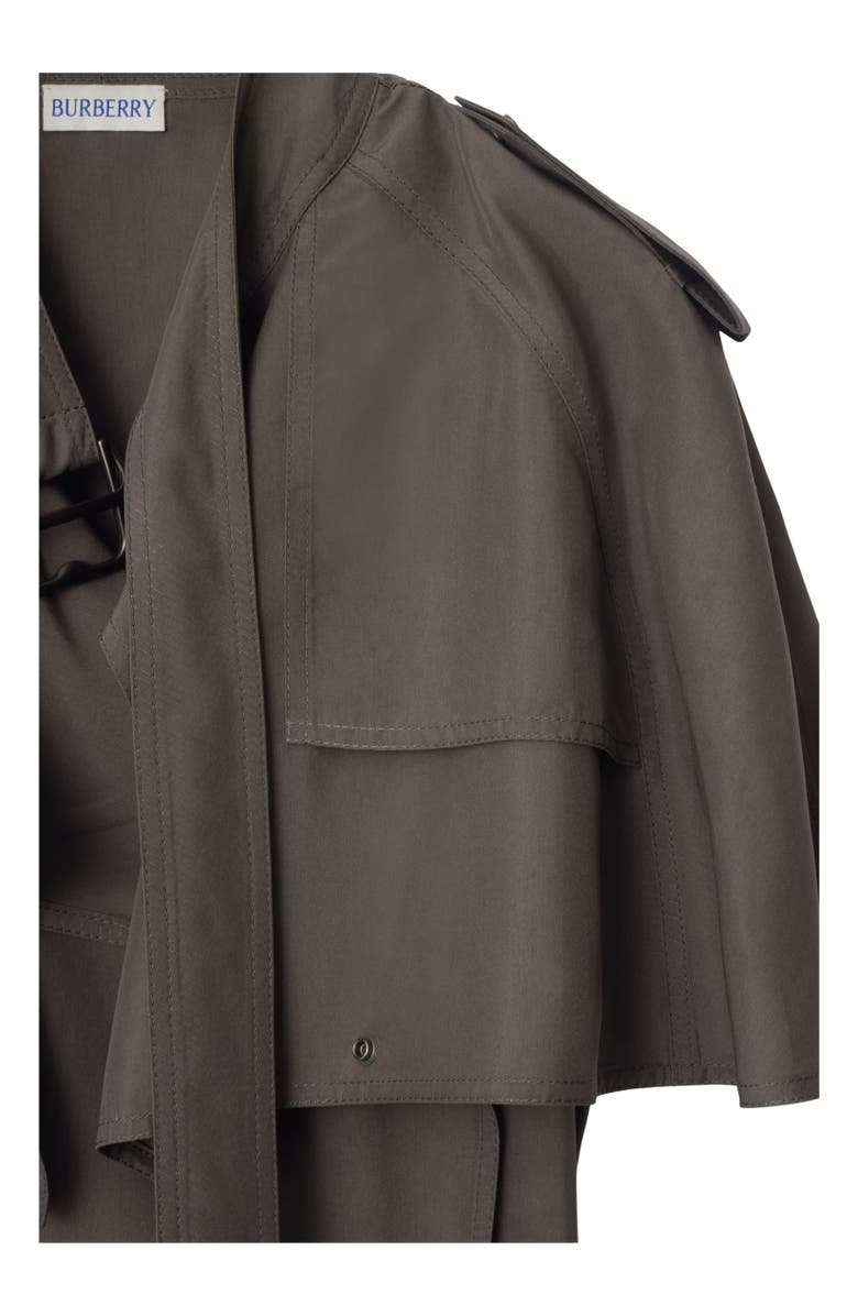 Burberry Silk Trench Dress, Alternate, color, 