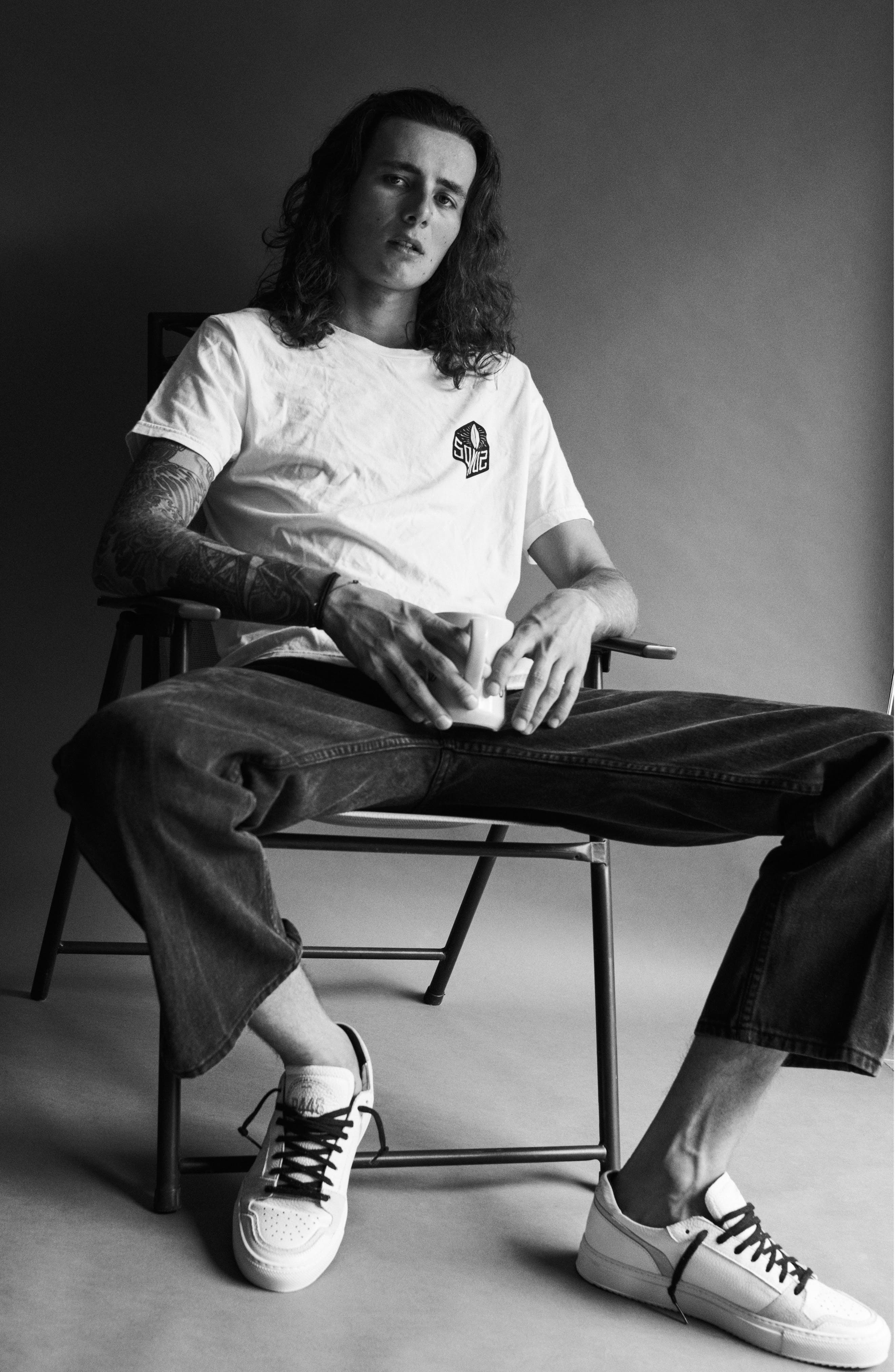 P448 Zac Low Top Sneaker, Alternate, color, 