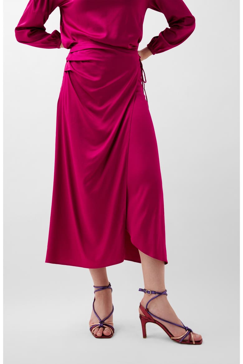 Lux Set Skirt, Main, color, Bouganville