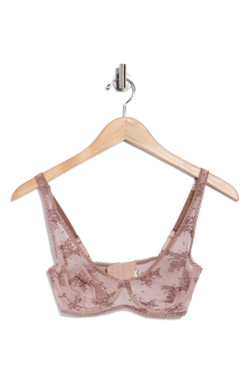 Free People Talk About It Mesh Underwire Bra In Multi
