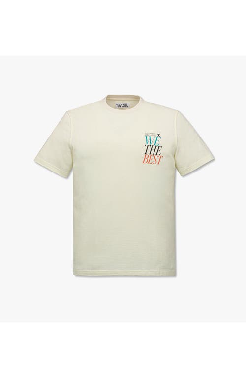 Mcm X We The Best Multicolor Logo T-shirt In Off White