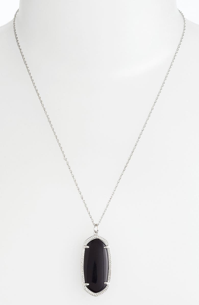 Kendra Scott 'Elise' Pendant Necklace, Main, color, 