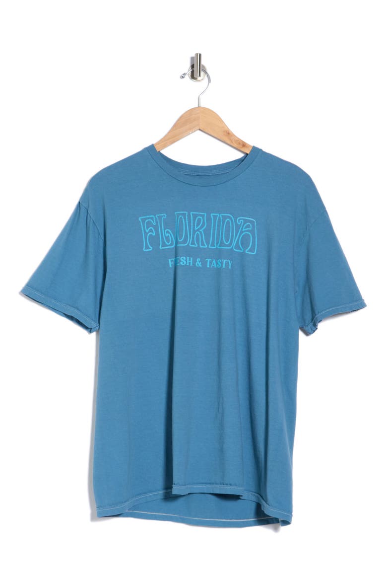 Fresh and Tasty Cotton Graphic T-Shirt, Main, color, CHINA BLUE