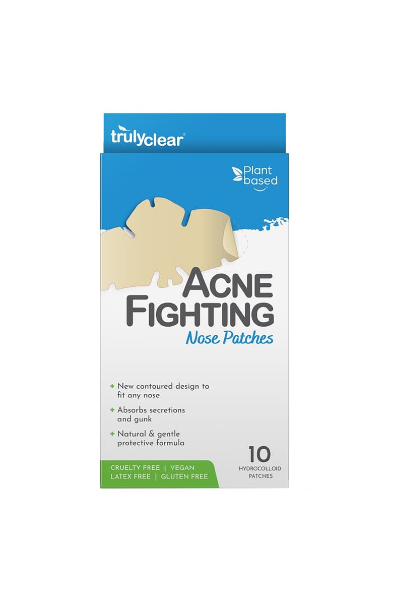TRULY CLEAR Acne Nose Patches, 10 Count, Main, color, Multicolored