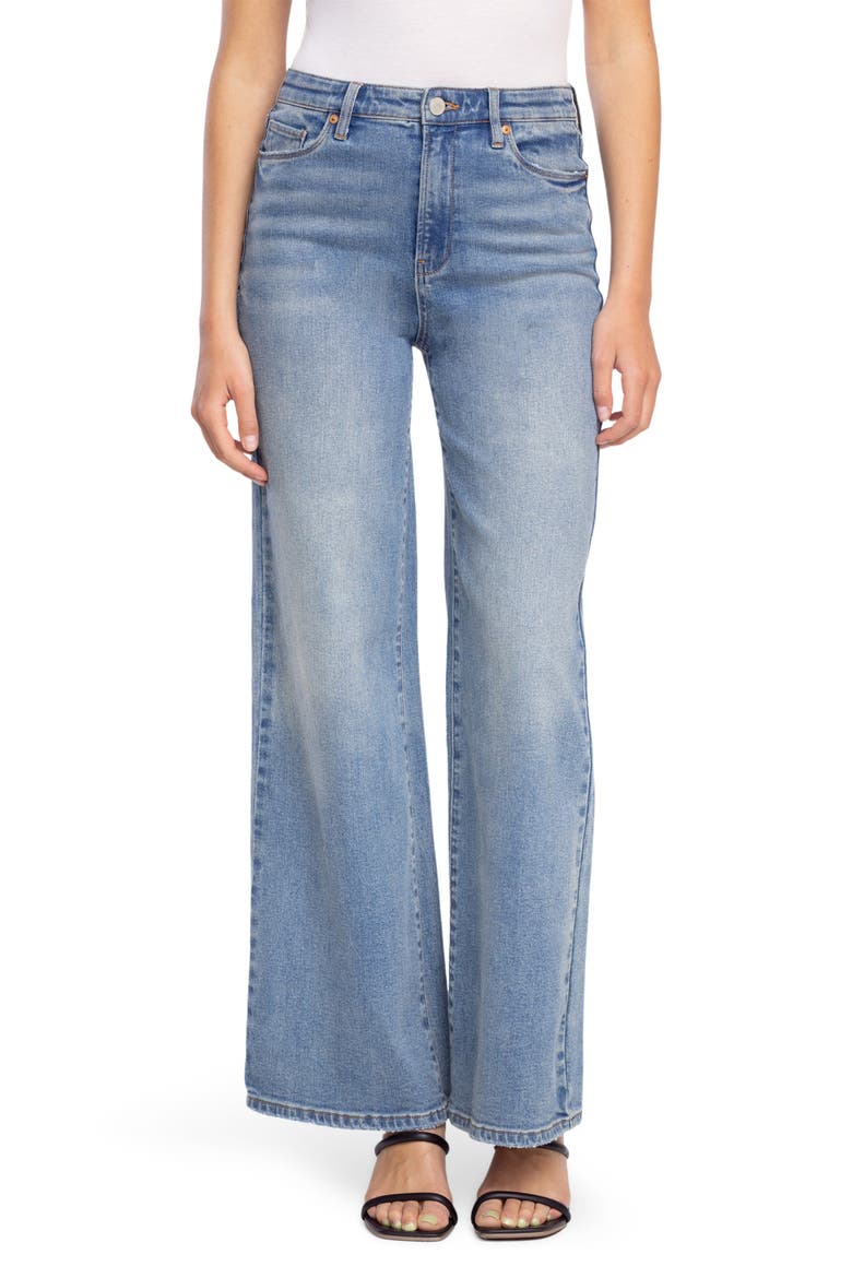 The Franklin Rib Cage Wide Leg Jeans, Main, color, MIXTAPE