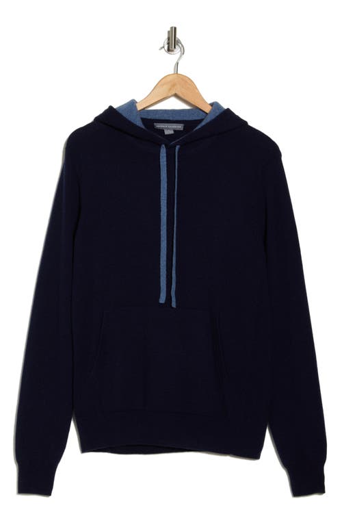 Amicale Relaxed Cashmere Hooded Sweater In Brown