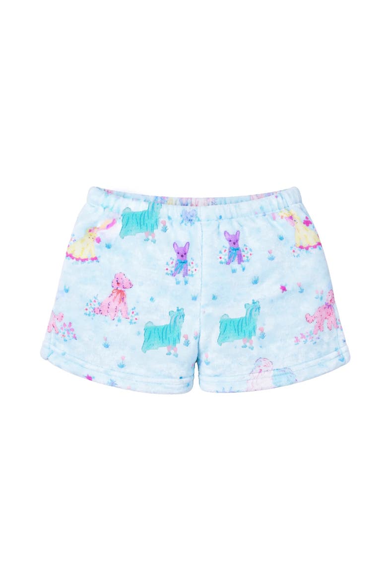 Plush Puppies loungewear Shorts, Main, color, Blue