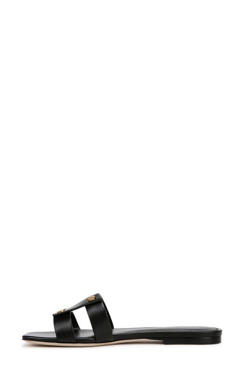 Shop Veronica Beard Via Slide Sandal In Black