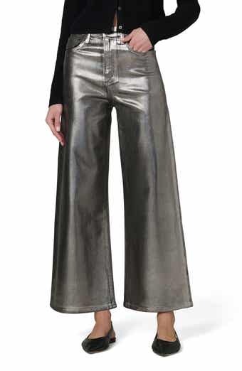 The Mia Coated Wide Leg Jeans