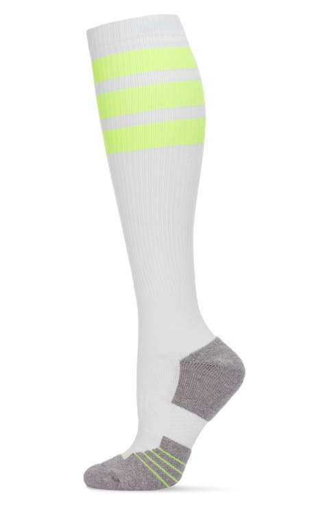 Retro Stripe Performance Knee High Compression Socks