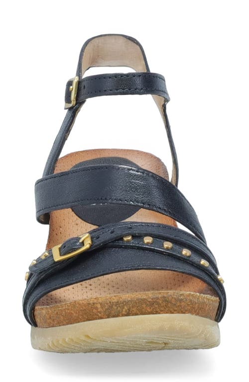 Miz Mooz Sophee Wedge Sandal In Black