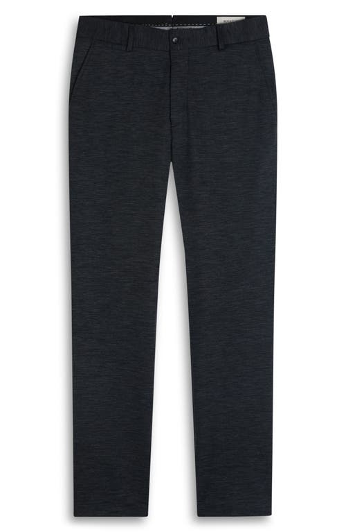 Bugatchi Flat Front Knit Wool Blend Chinos In Gold