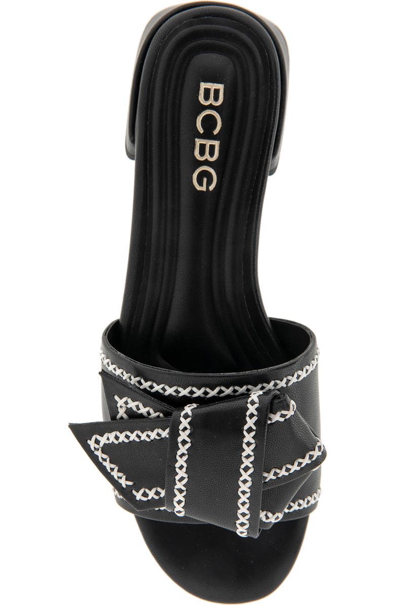 BCBGeneration Amora Slide Sandal, Alternate, color, Black