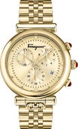FERRAGAMO Ora Chronograph Bracelet Watch, 40mm