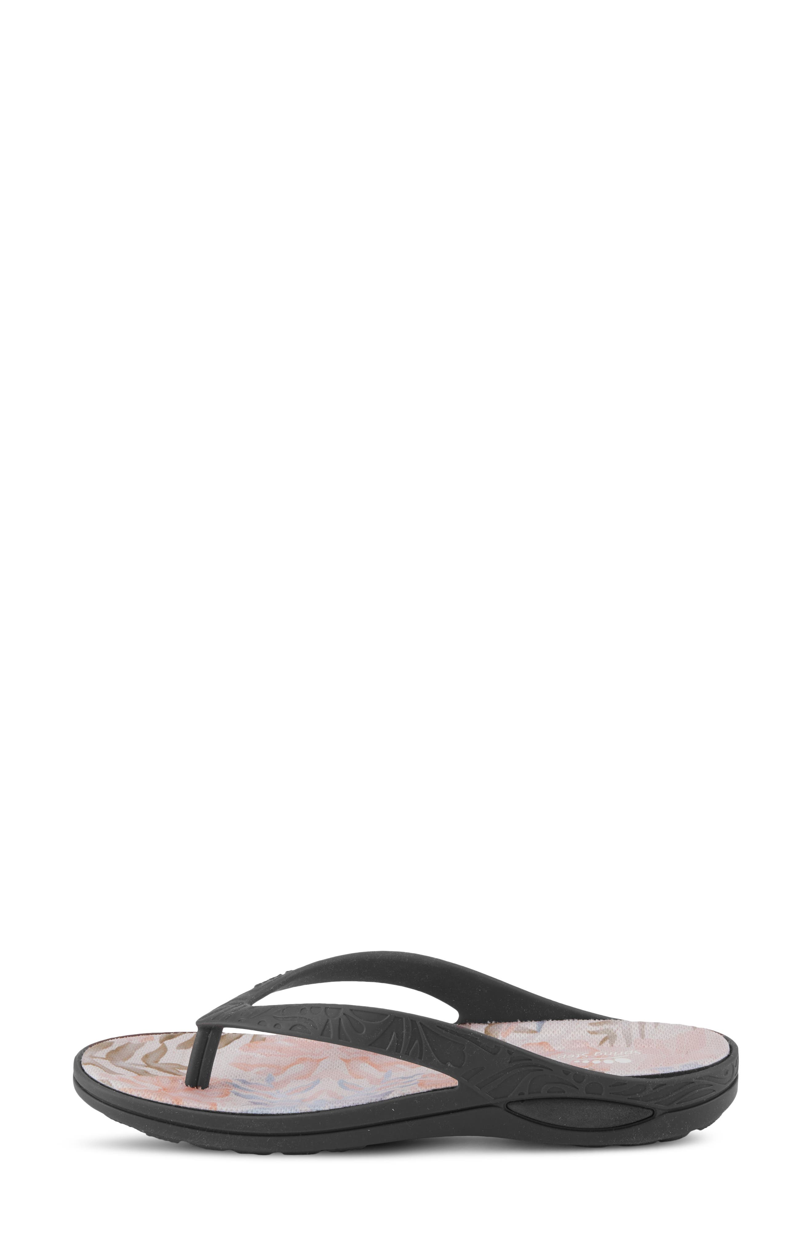 Spring Step Contilo Flip Flop, Alternate, color, Black