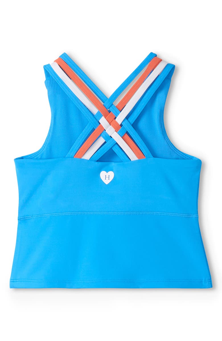 Hatley Kids' Malibu Blue Active Strappy Tank, Alternate, color, Blue