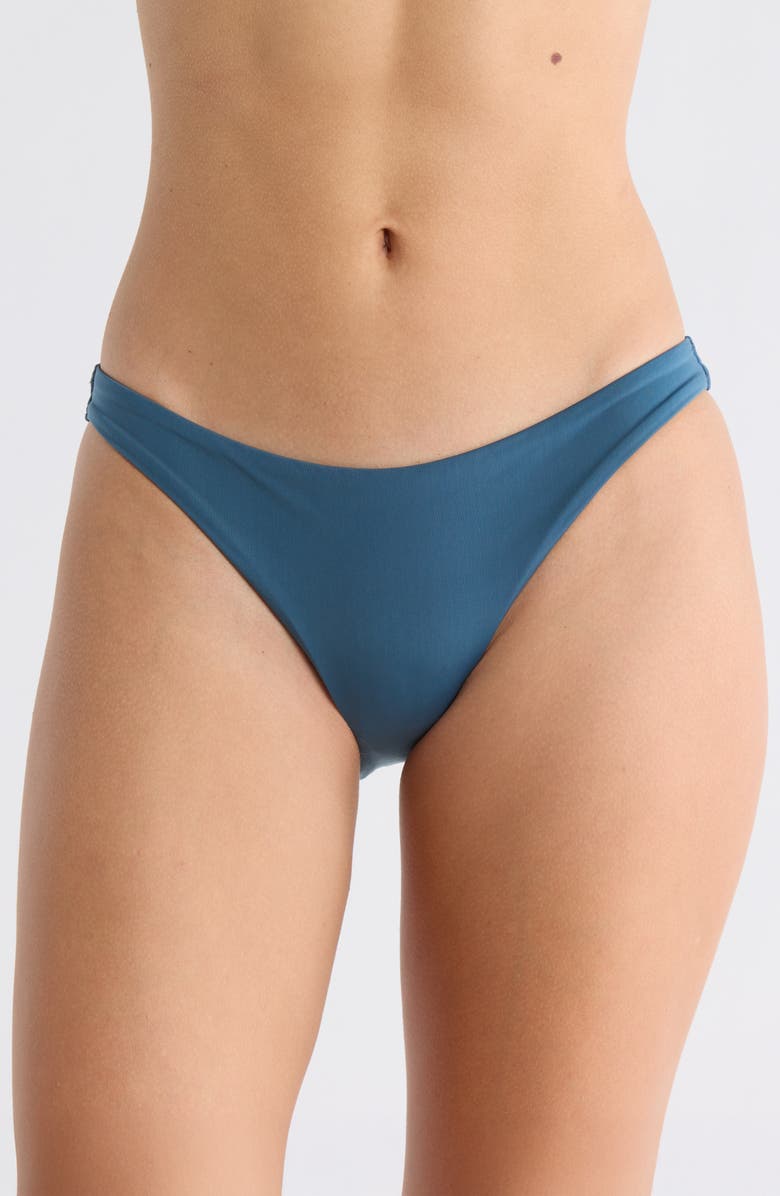 ViX Paula Hermanny Basic Full Bikini Bottoms, Main, color, Blue