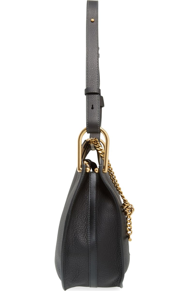 Chloé 'Small Hayley' Leather Hobo Bag, Alternate, color,