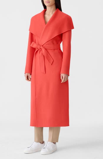 knee length dresses for ladies Blythe Long Dress Jacket in Silk Organza Chateau Cocoa / Xs / JSO2179 main image 0