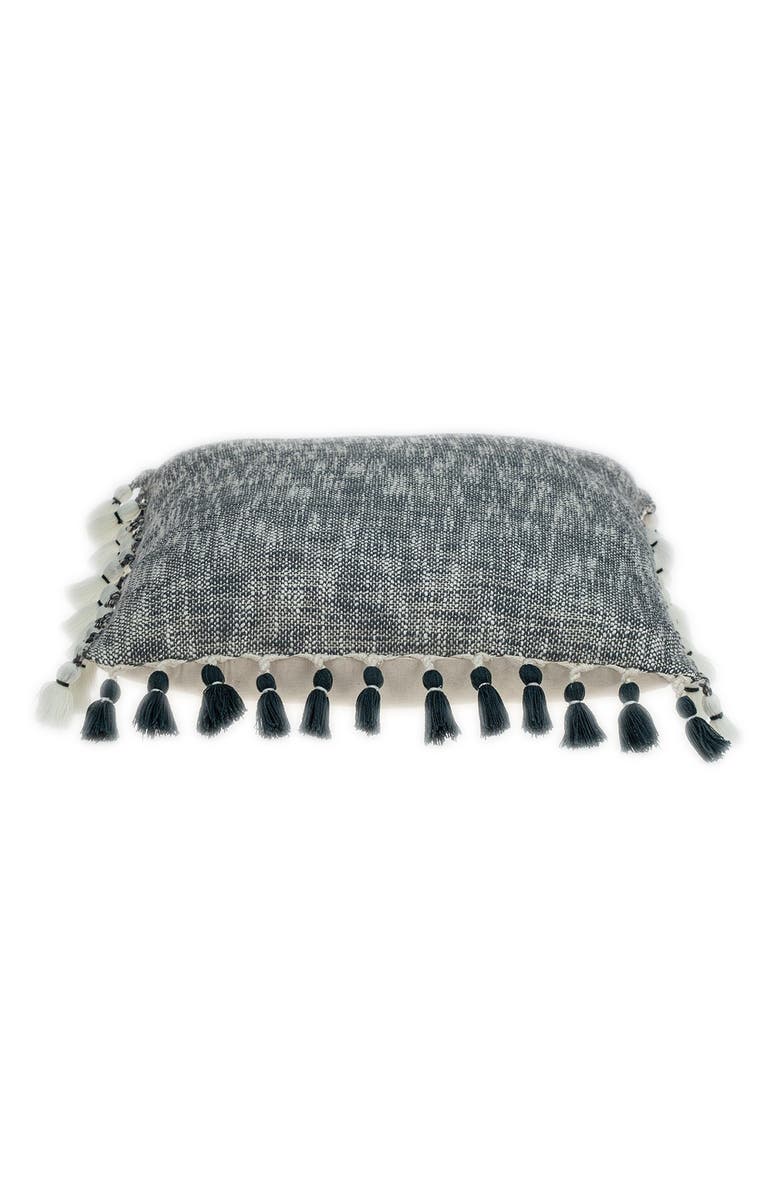 PARKLAND COLLECTION Arwen Transitional Grey & Slate Throw Pillow, Alternate, color, Grey/Slate