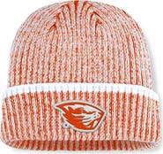 FANATICS Men's Fanatics  Orange/White Oregon State Beavers Haze Cuffed Knit Hat
