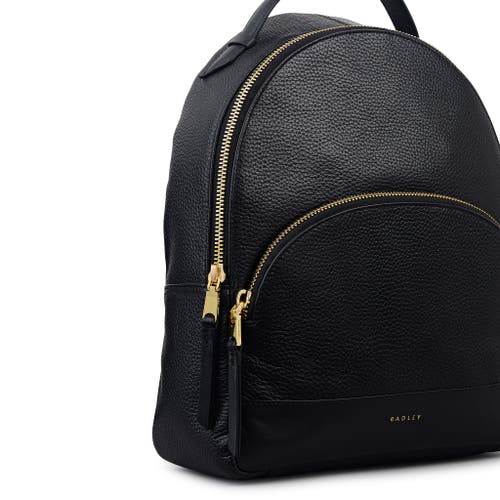 Radley Dallington Medium Zip Around Backpack In Black