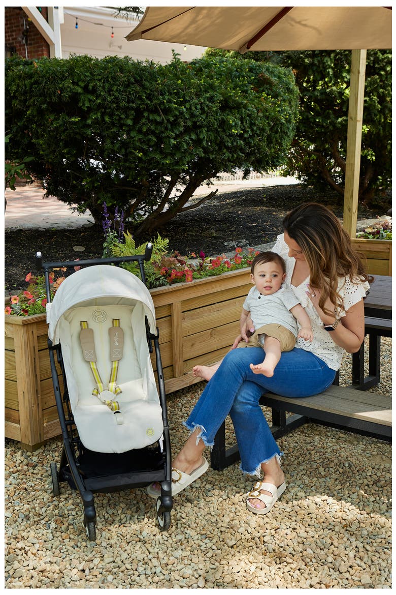 Libelle 2 Ultracompact Lightweight Travel Stroller, Alternate, color, SEASHELL BEIGE