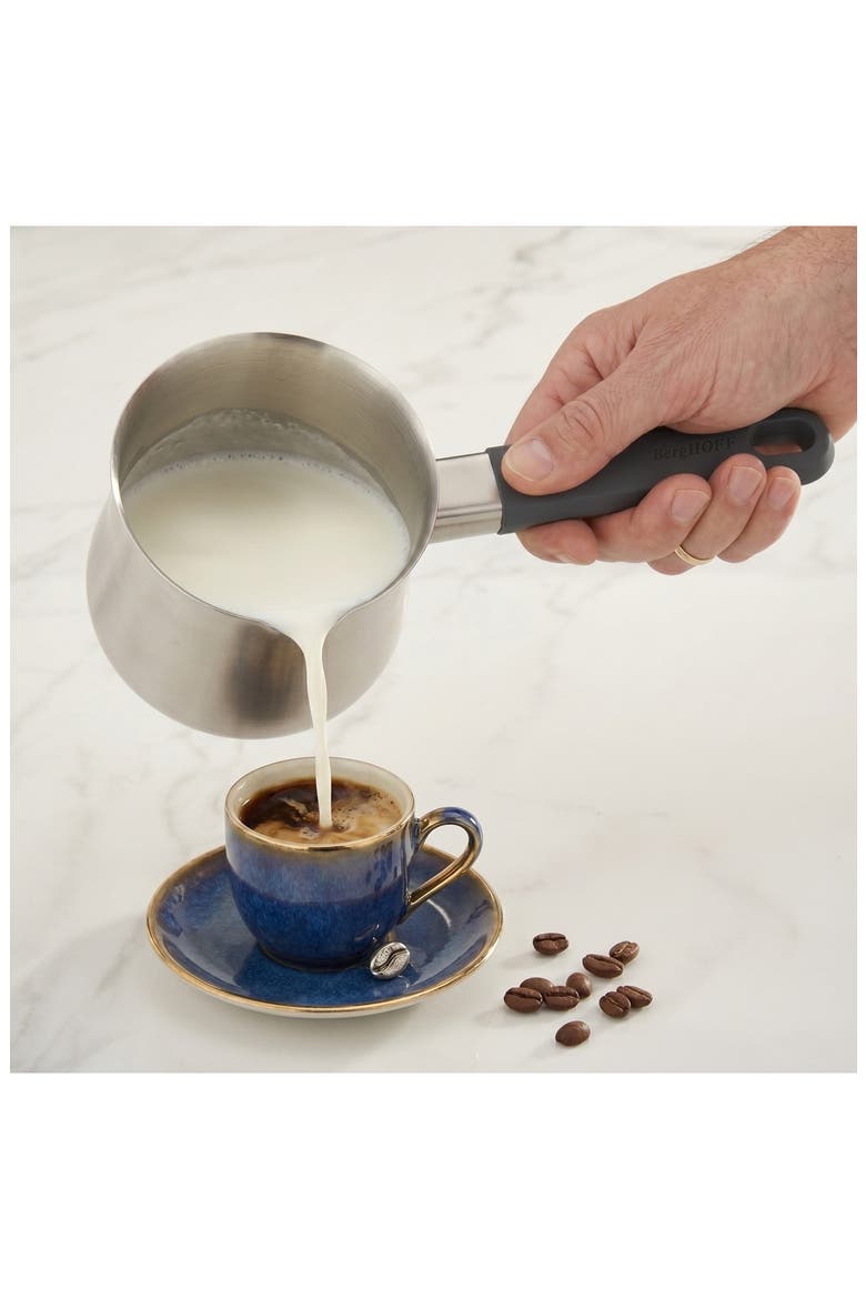 Leo 17-Ounce Moka Pot, Alternate, color, SILVER