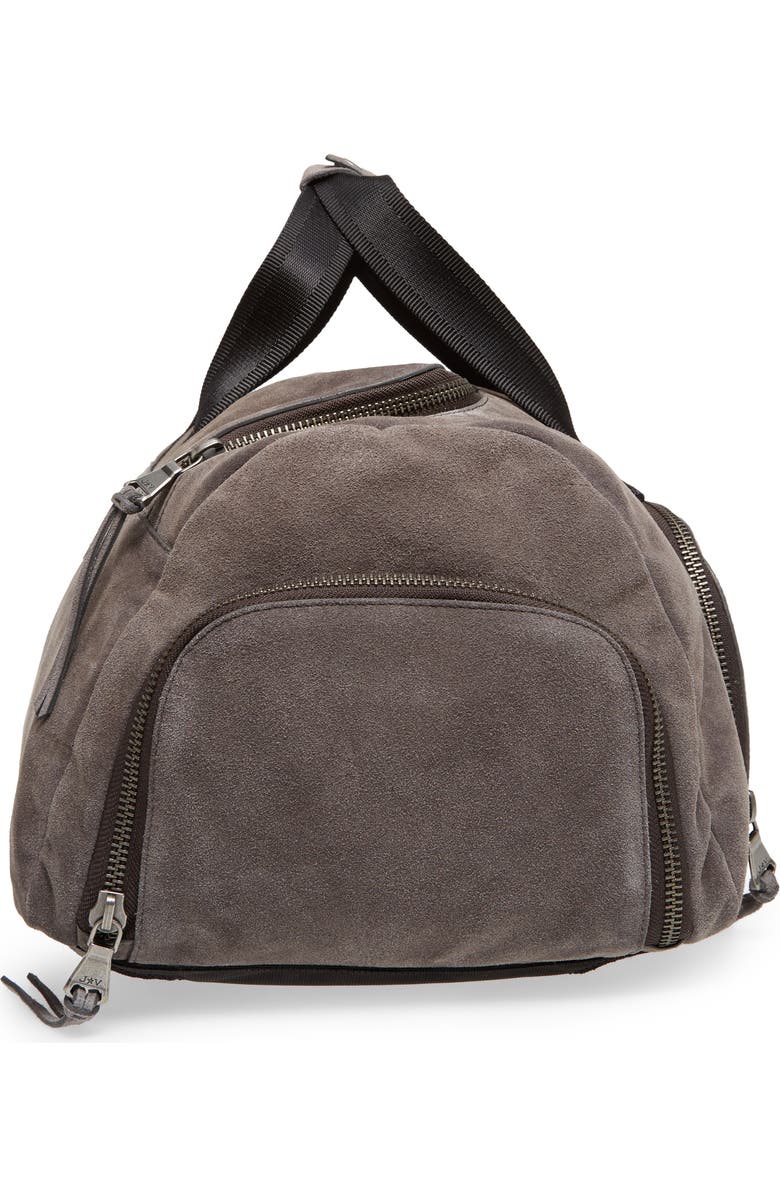 John Varvatos Star USA Brooklyn Suede Convertible Duffel Bag, Alternate, color,