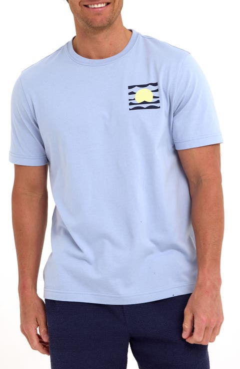 Soft Wash Setting Sun Graphic T-Shirt