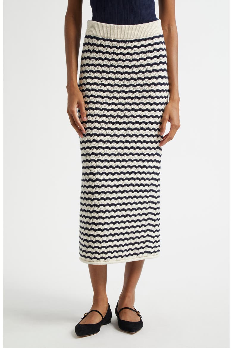 Alexis Knit Skirt, Main, color, PARCHMENT