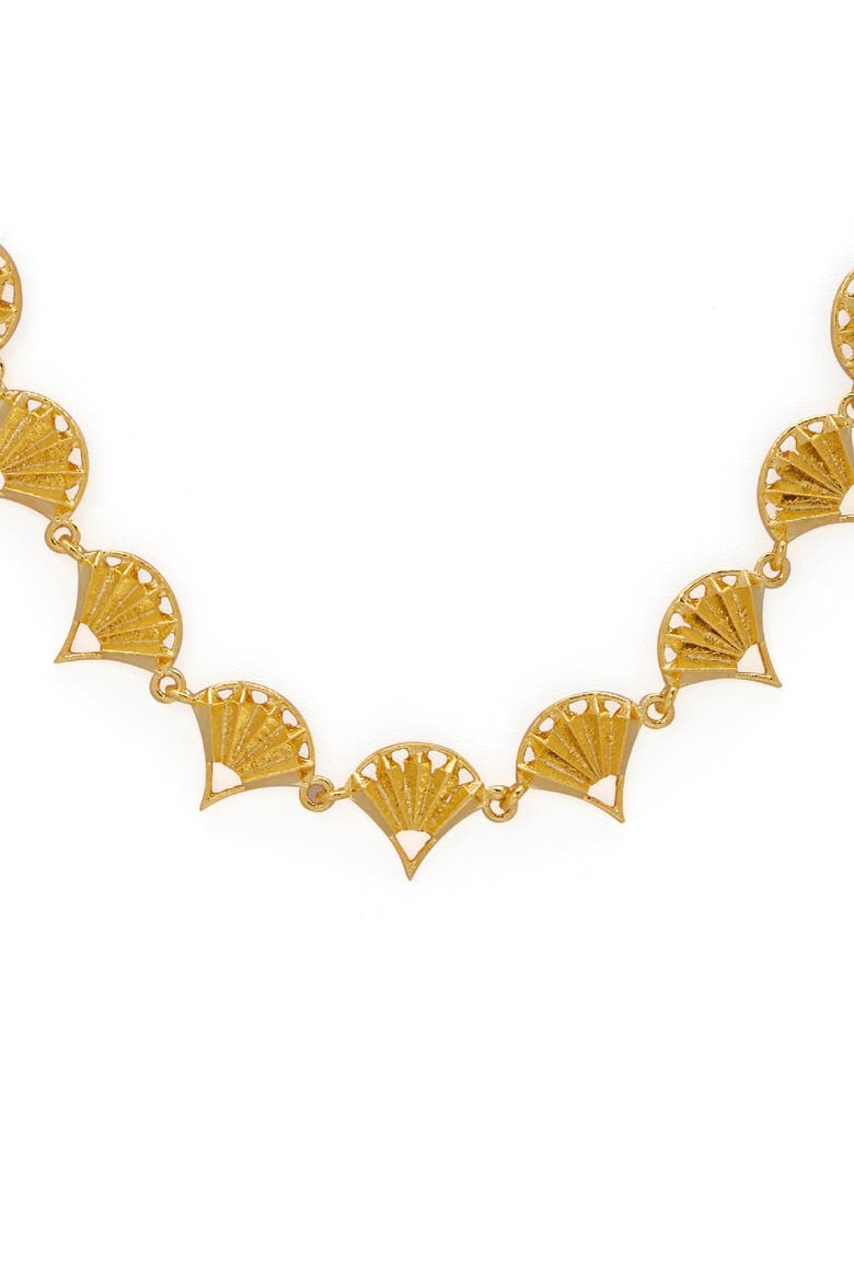 PANKHA NECKLACE, Alternate, color, Gold Plated