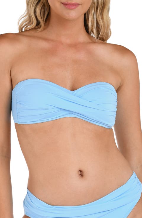 Island Goddess Twist Bandeau Bikini Top