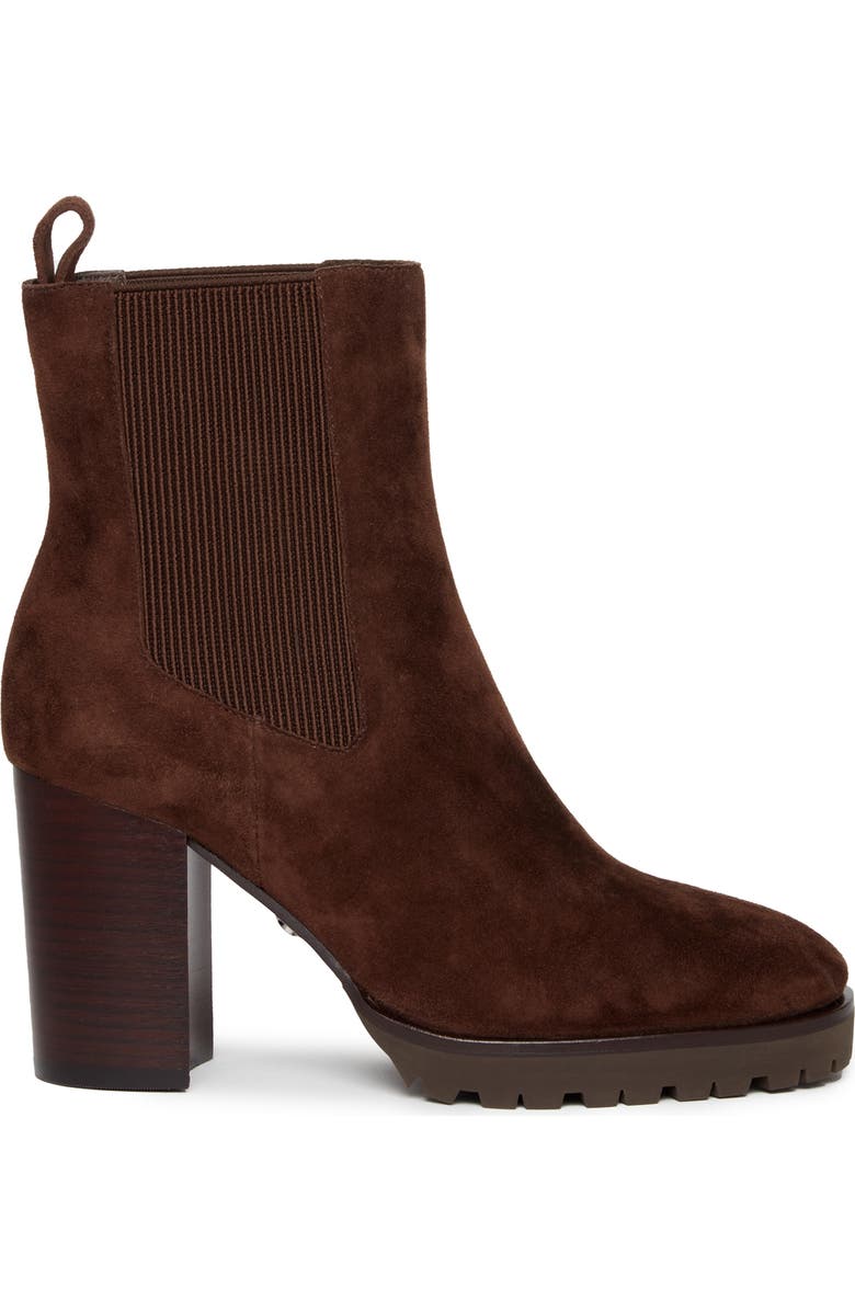 PAIGE Izzy Chelsea Boot, Alternate, color, Chocolate